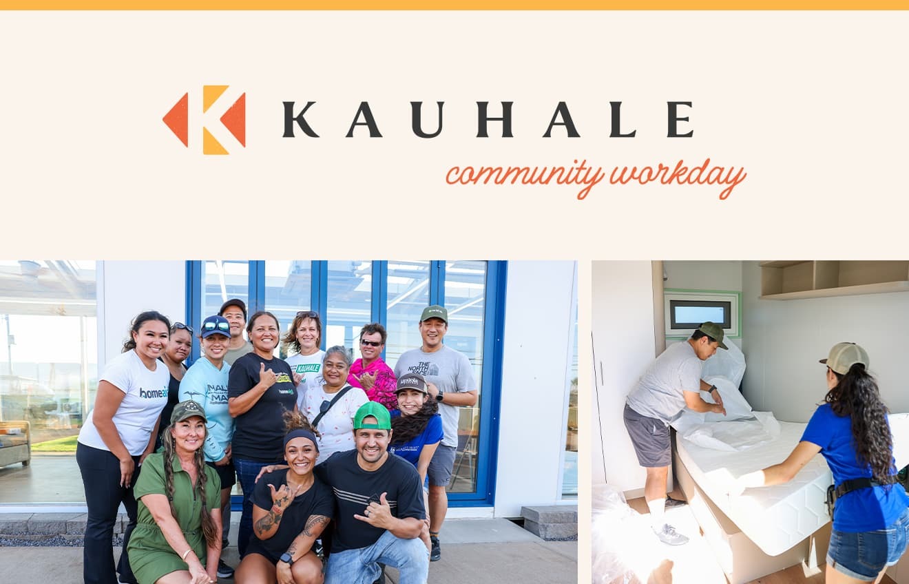 Kauhale Community Workday at Kīpūola Kauhale