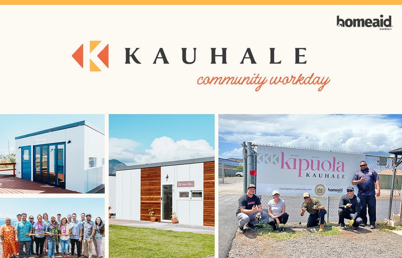 Kauhale Community Workday at Kīpūola Kauhale